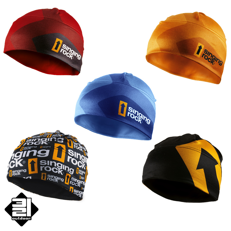 Čepice Singing Rock Čepice BEANIE RED HOT