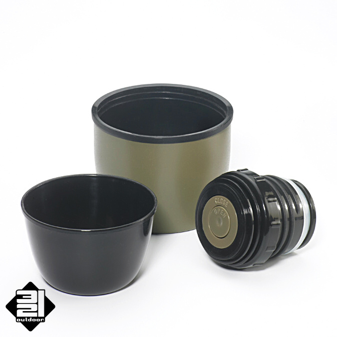 Termoska ESBIT 0,75 l zelená