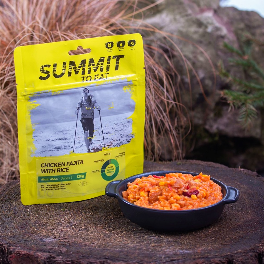 SUMMIT TO EAT Kuře Fajita s rýží 128 g