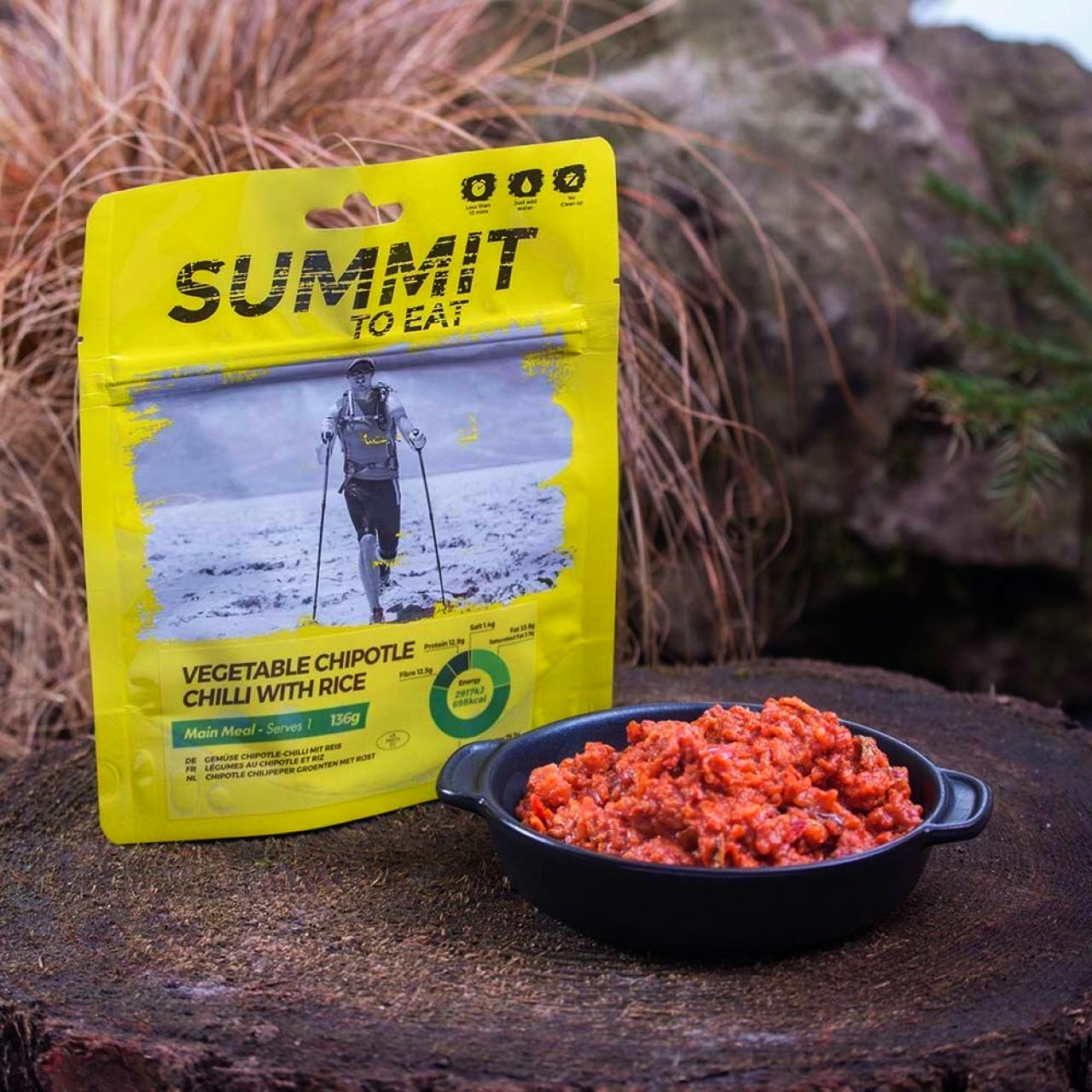 SUMMIT TO EAT Vegetariánské Jalapeno s rýží 136 g