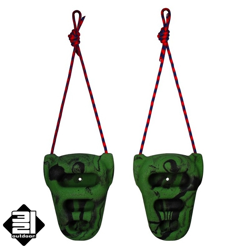 Metolius chyty ROCK RINGS - zelené