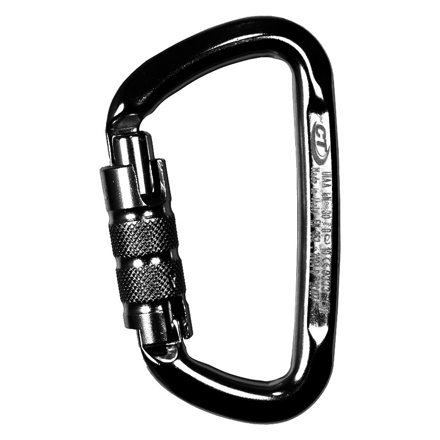 Karabina Climbing Technology D-SHAPE TG černá
