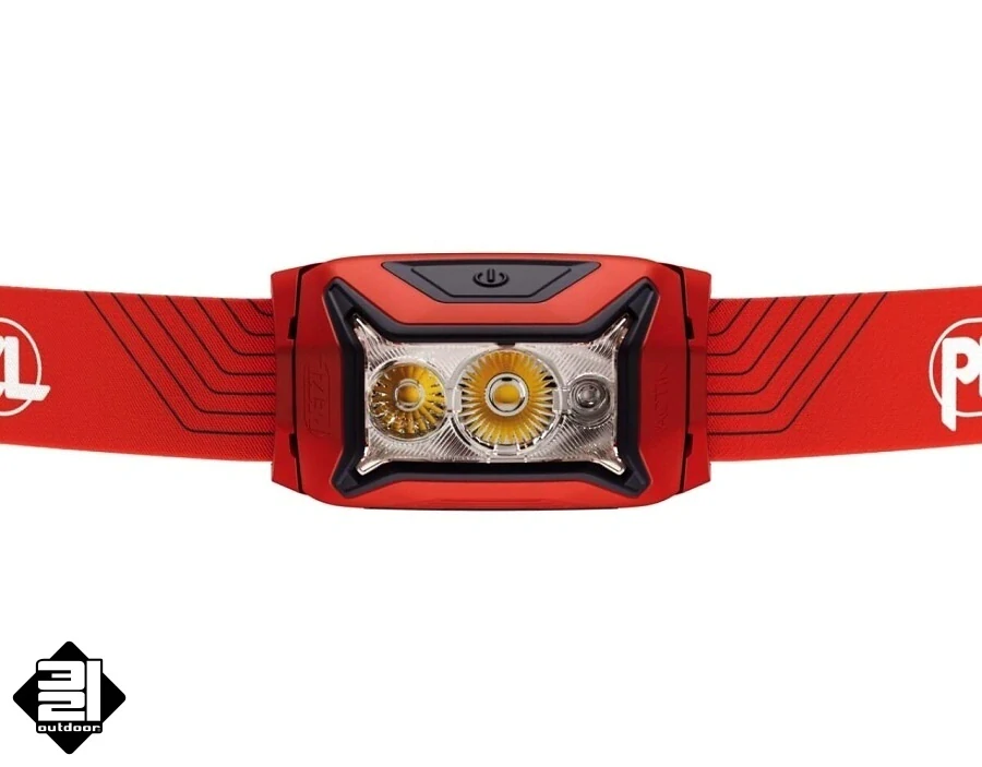Čelovka Petzl ACTIK 2022 červená
