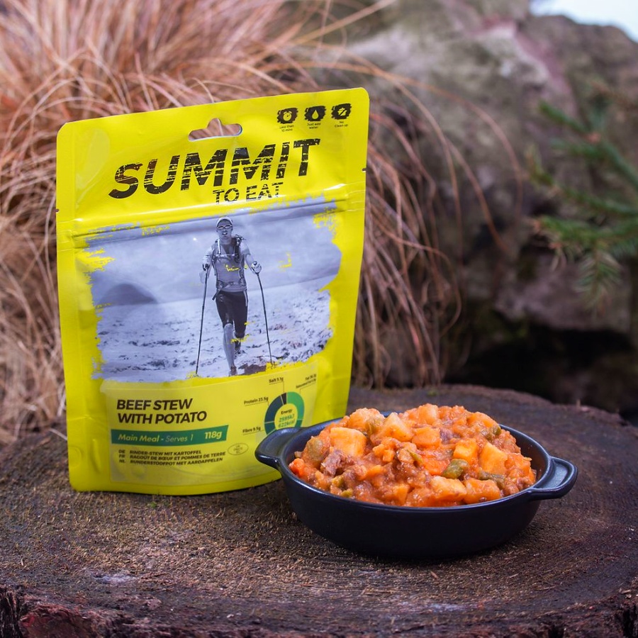 SUMMIT TO EAT Dušené hovězí s bramborem 190 g