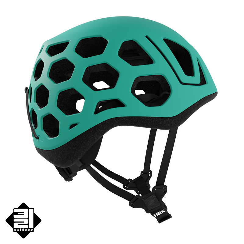 Horolezecká helma Singing Rock HEX azurová