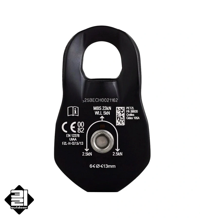Petzl FIXE Kladka mini černá