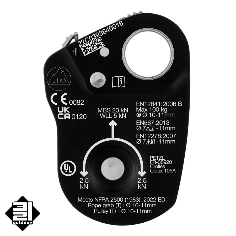 Petzl MINI TRAXION kladka s blokantem