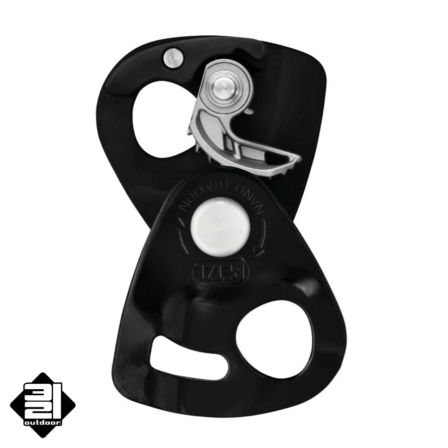 Petzl NANO TRAXION kladka s blokantem černá