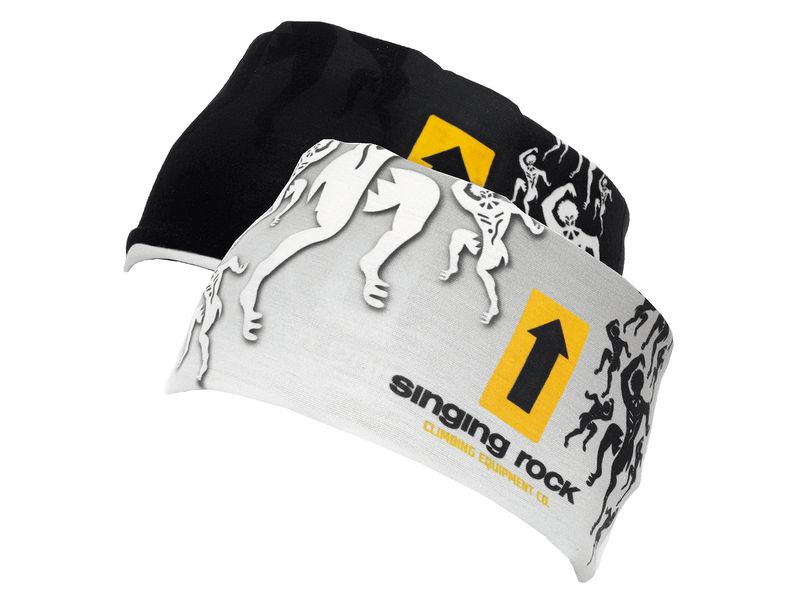 Šátek Singing Rock LOGO žlutý