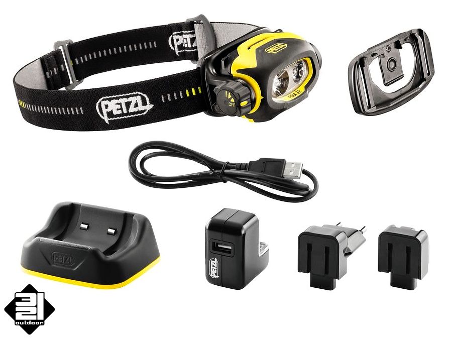 Čelovka Petzl PIXA 3R s akumulátorem