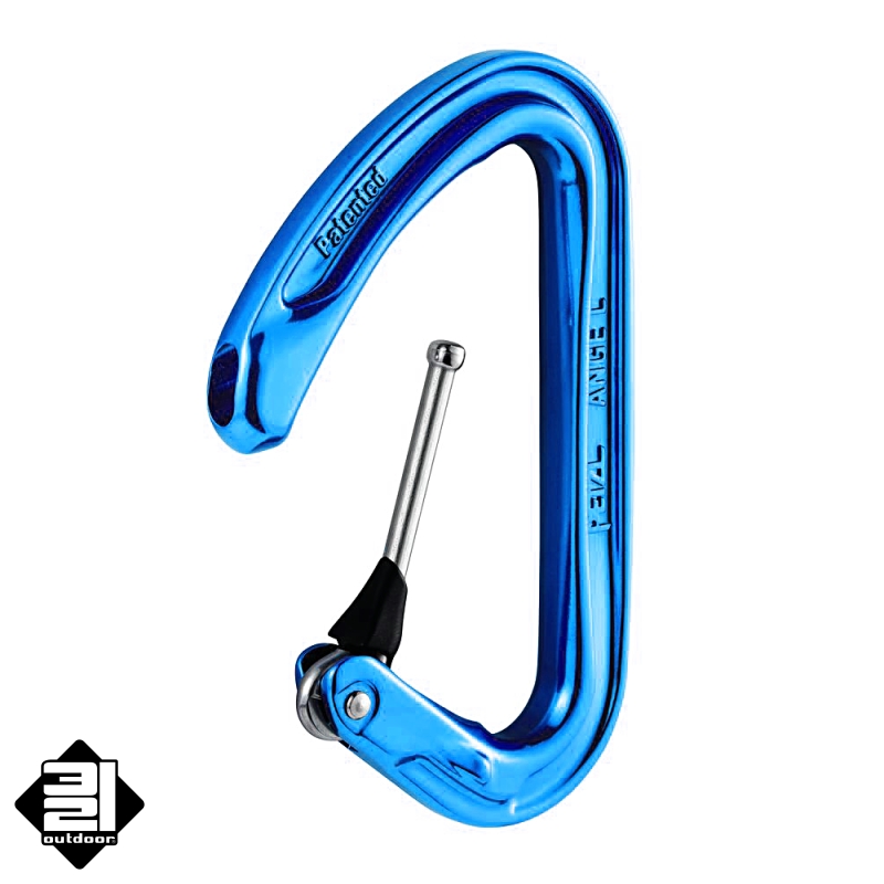 Karabina Petzl ANGE L modrá