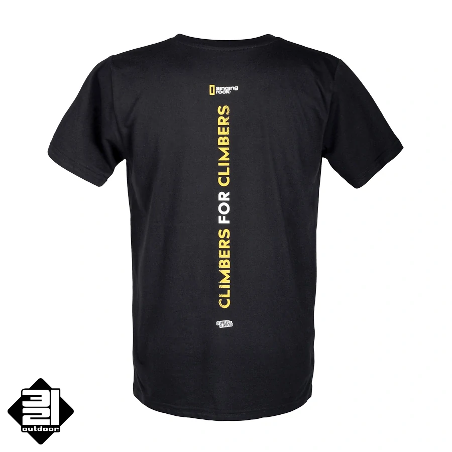 Singing Rock TRIKO BACKBONE černé pánské