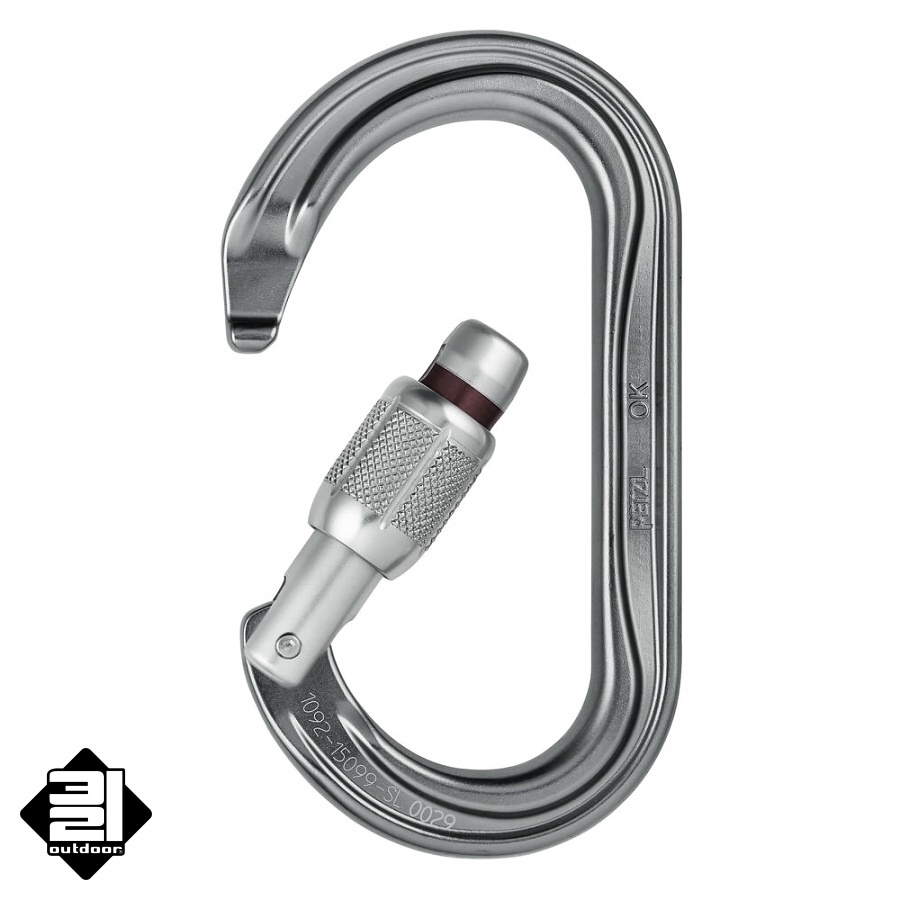 Karabina PETZL OK šroubovací