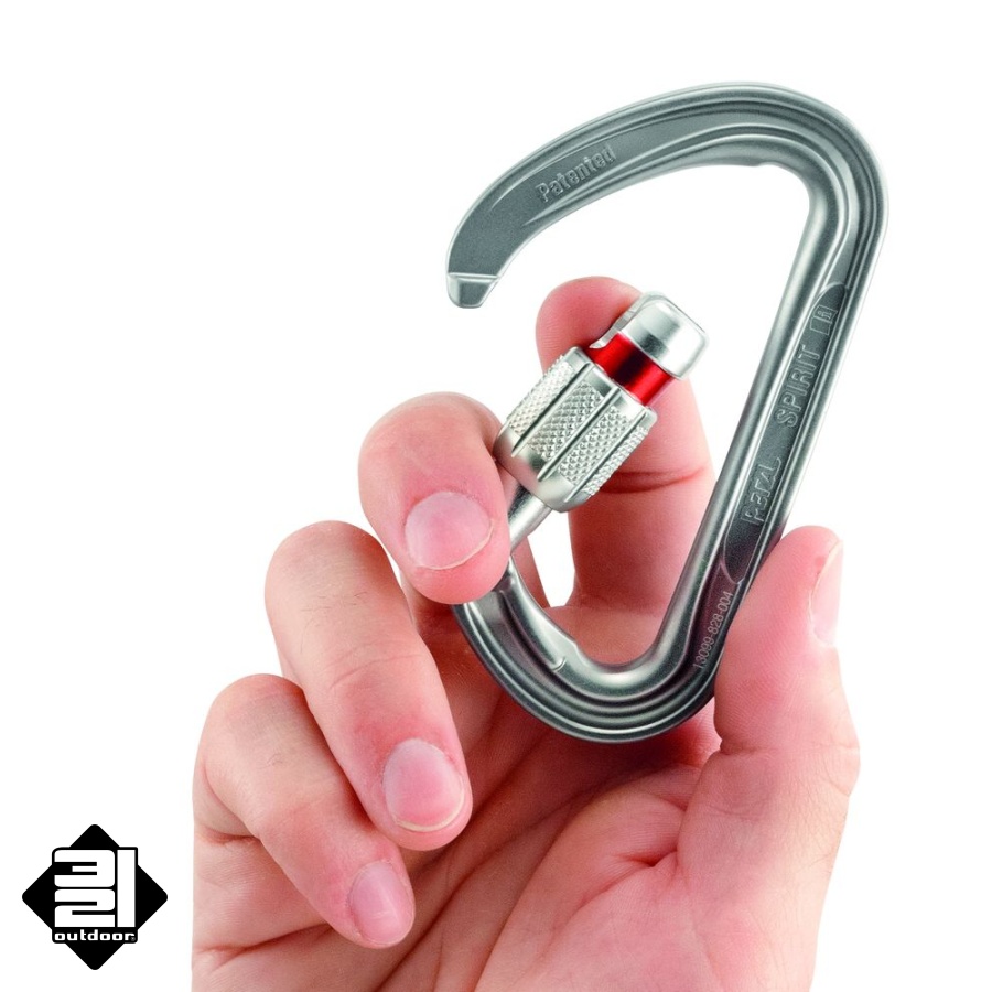 Karabina PETZL SPIRIT šroubovcí