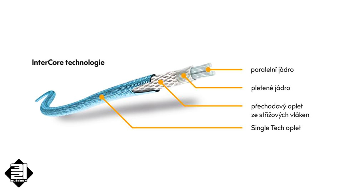 Lano Singing Rock KATA DRY 9,7 mm