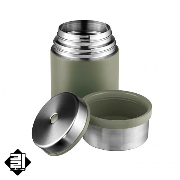 Termoska na jídlo ESBIT SCULPTOR  0,75 šedá