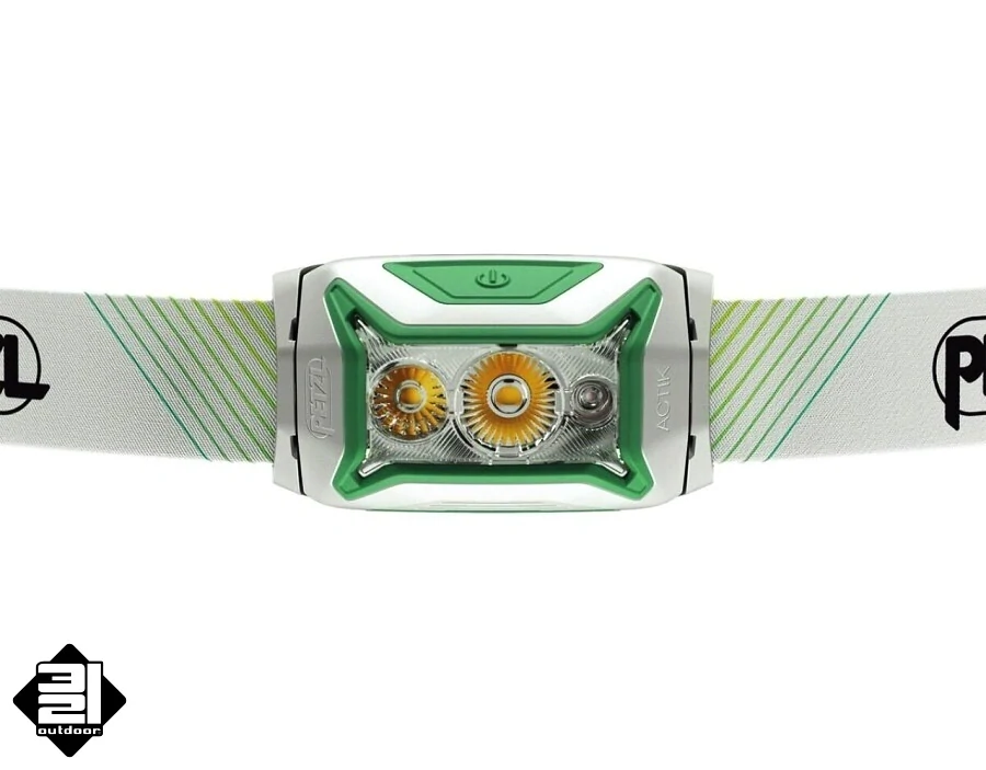 Čelovka Petzl ACTIK CORE zelená