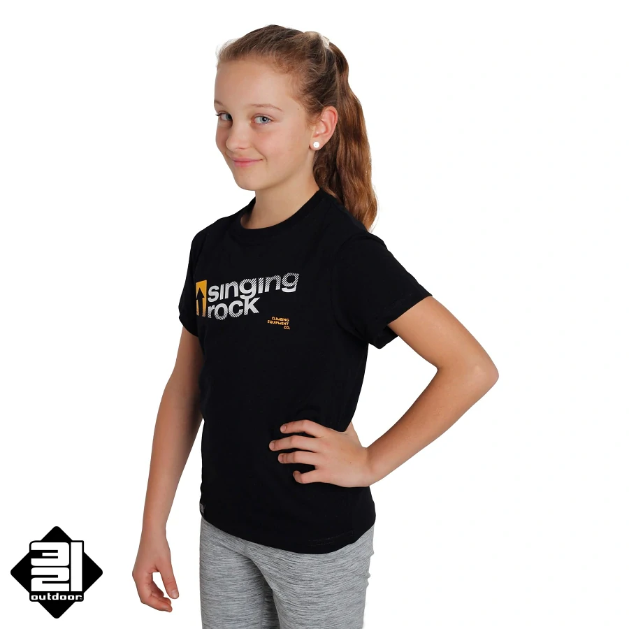 Singing Rock TRIKO BACKBONE černé junior
