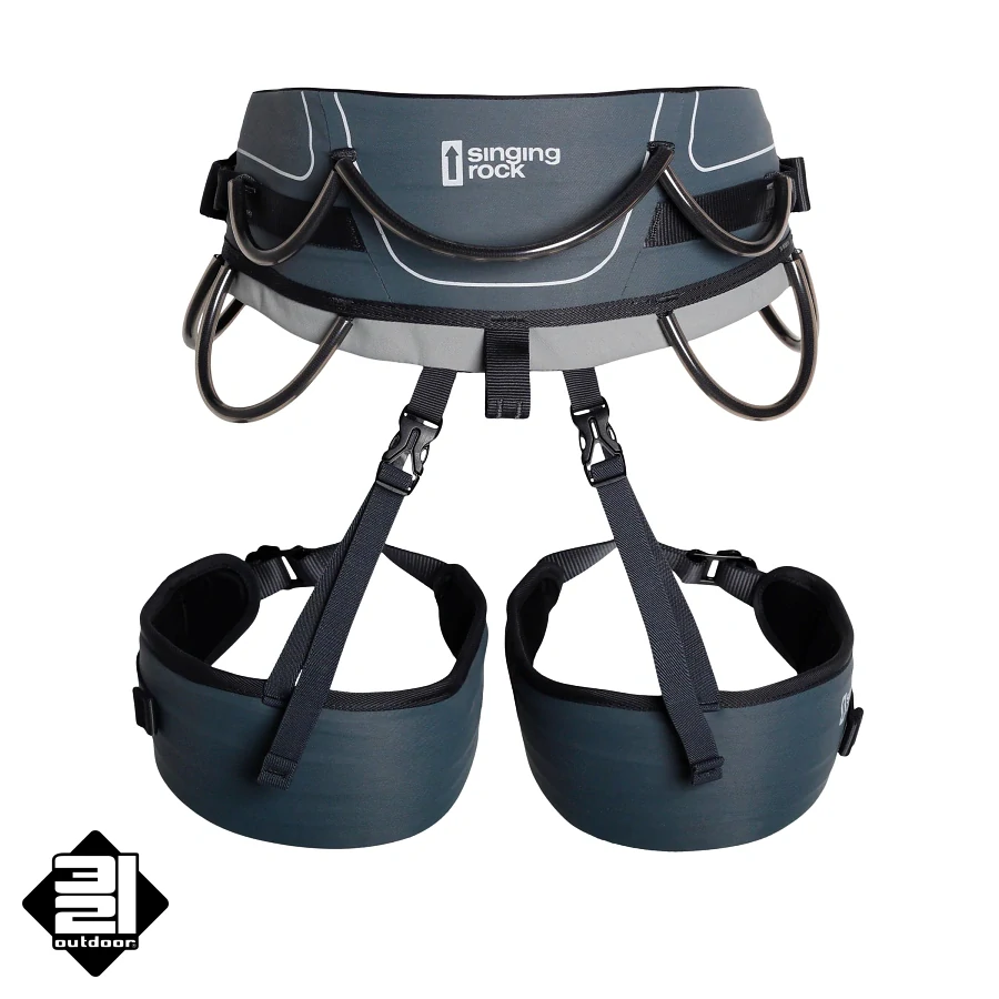 Sedák Singing Rock DOME šedý 