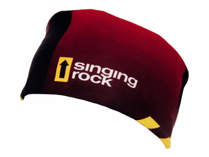 Šátek Singing Rock LOGO žlutý