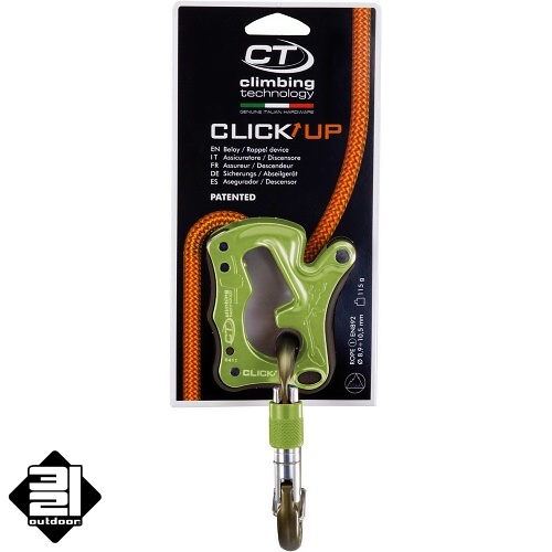 Climbing Technology CLICK UP kit zelená