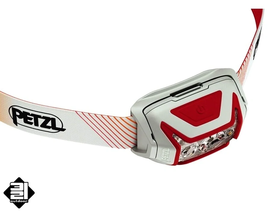 Čelovka Petzl ACTIK CORE červená