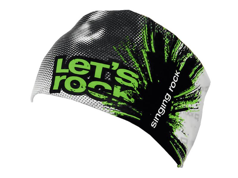 Šátek Singing Rock LOGO žlutý