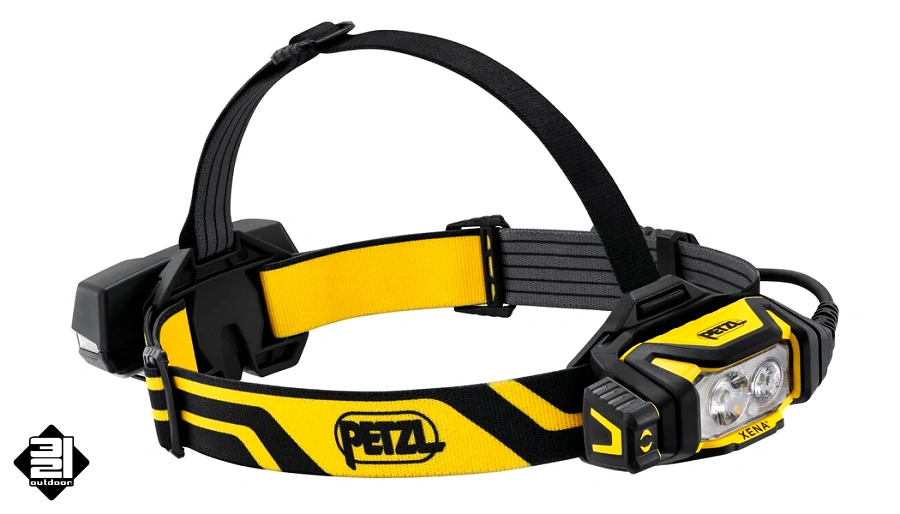 Čelovka svítilna Petzl XENA černožlutá