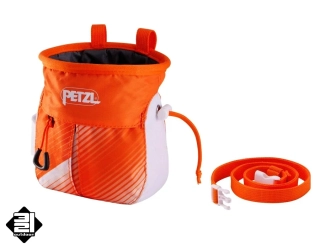 Pytlík na magnesium PETZL SAKAPOCHE ORANŽOVÝ