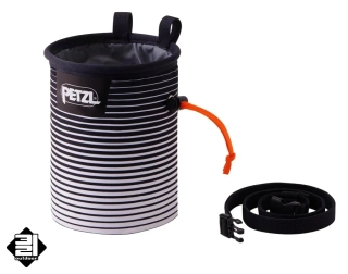 Pytlík na magnesium PETZL BANDI PRUHOVANÝ