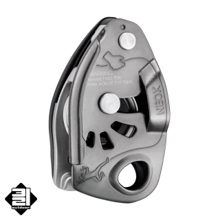 Petzl NEOX LIGHT GRAY jistící brzda šedá