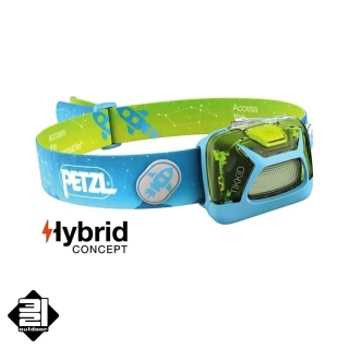 Čelovka Petzl TIKKID dětská modrá
