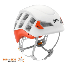Horolezecká helma Petzl METEOR bílo-oranžová